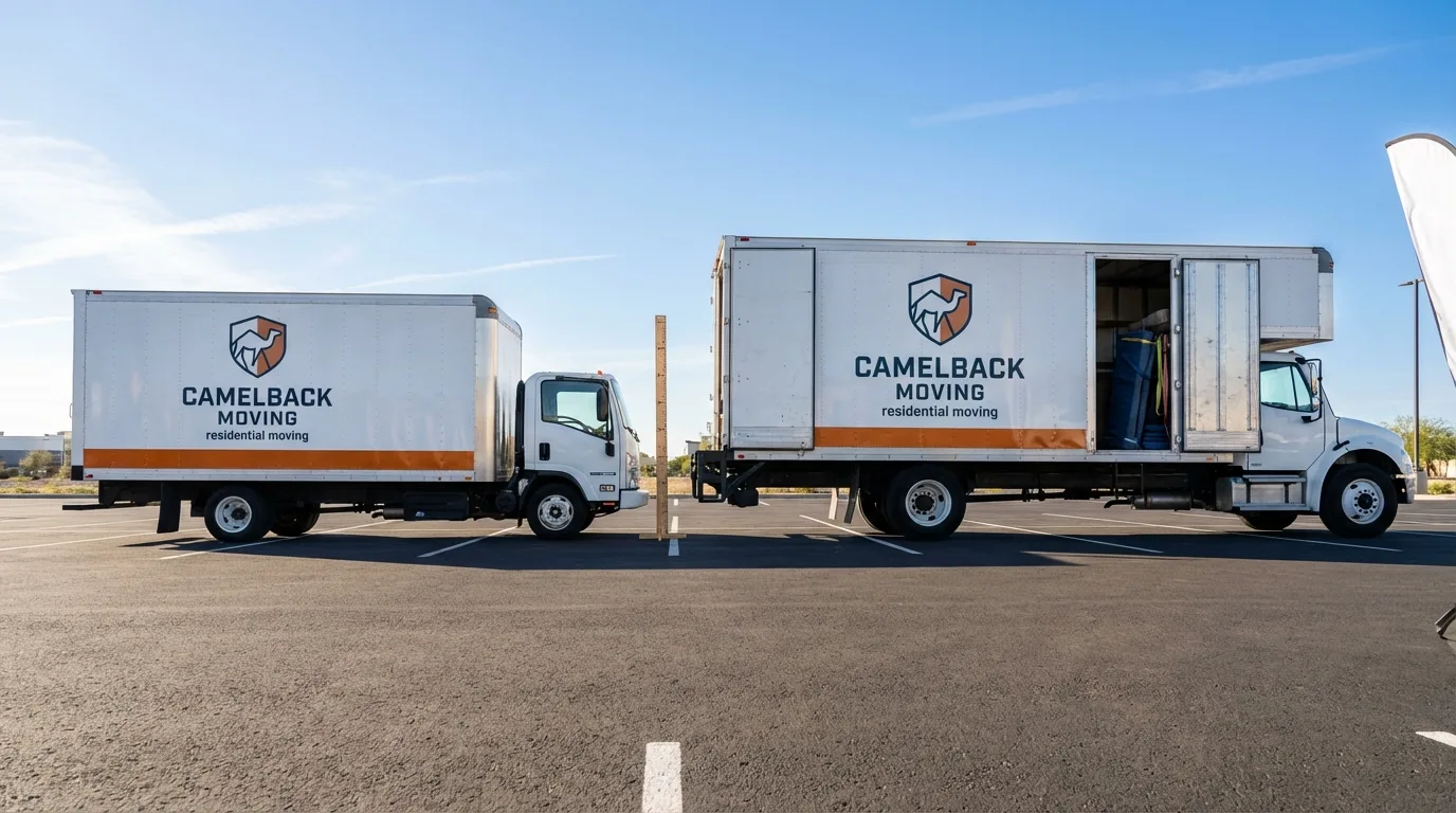 Moving truck size capacity guide in Glastonbury